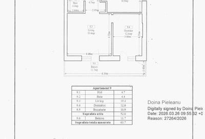 Apartament cu 2 camere semidecomandat în Lacul Morii - 1