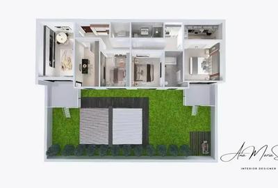 4 Camere/ 110mp utili/ 93mp gradina/ 3 bai/ 15 min metrou 1 Decembrie