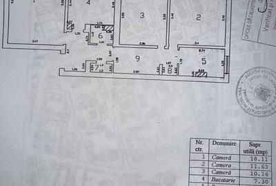 Apartament cu 3 camere decomandat în Piața Centrală - 6
