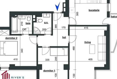 Apartament cu 3 camere decomandat în Exterior Vest - 12