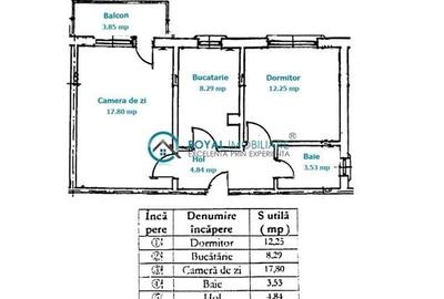 Royal Imobiliare - Vanzare apartament 2 camere zona Vest Royal Imobiliare - Vanzare apartament 2 camere zona Vest - 15