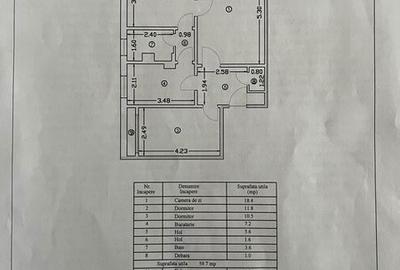 Apartament cu 3 camere în Central - 7