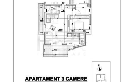 3 camere | Bloc Finalizat | Emil Racovita - 2