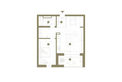 Apartament cu 2 camere în Universitate - 2