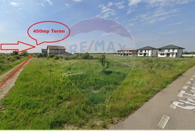 Teren de vanzare pentru casa Domnesti str Ortansei Clinceni 450mp - 2