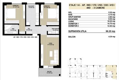 3 camere direct dezvoltator sector 4 - 2