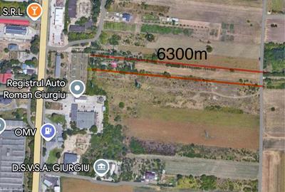 Inchiriez teren intravilan Giurgiu 6300mp - 1