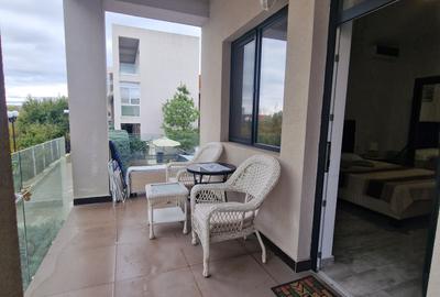 Mamaia Sat - Garsoniera mobilata-utilata,  etaj 1, bloc stradal la Blvd Mamaia - 7