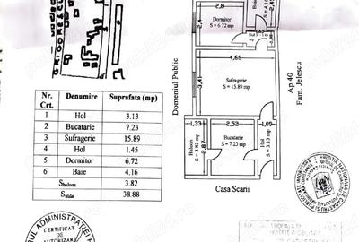 Apartament cu 2 camere decomandat în Central - 2