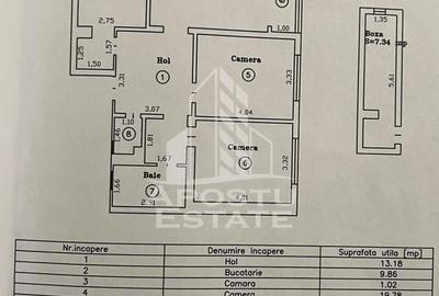 Apartament 3 camere,decomandat,centrala proprie,zona Tipografilor - 18