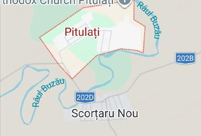 Teren de 1509 mp, în Pitulați