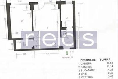 Apartament cu 2 camere semidecomandat, mobilat în Dorobanți