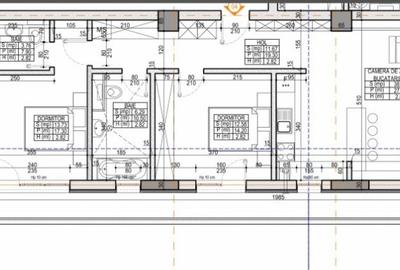 Apartament 3 camere - LOC DE PARCARE INCLUS - BALCON 28 MP  - zona SISESTI - 5