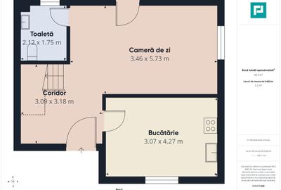 Casă cu 3 camere cu Canalizare în Giarmata - 16