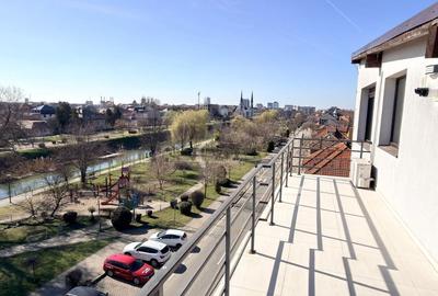 Apartament cu 3 camere semidecomandat, mobilat în Dorobanților - 19