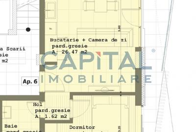 Apartament cu 2 camere decomandat în Republicii - 2