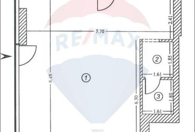 Spațiu comercial, de 78.5 mp, în Aviației - 11