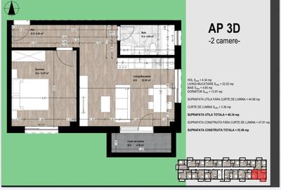 Apartament 2 camere la Demisol. Direct Dezvoltator! - 4