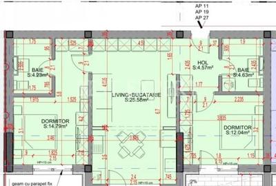 Apartament cu 3 camere decomandat în Titan - 1
