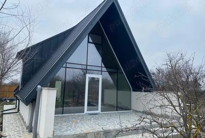 Vand casa noua in forma de cabana in ILFOV - 1