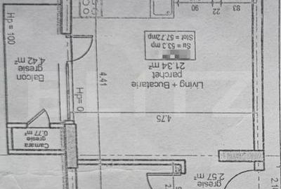 Apartament cu 3 camere în Florești - 1