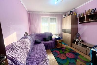 Apartament spatios cu 3 camere, 66 mp utili, etaj intermediar - 2