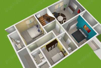 Apartament cu 3 camere decomandat în Central - 3