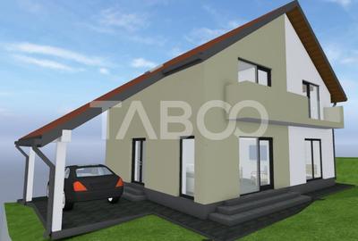 Casa individuala 5 camere curte 500 mp 127 mpu de vanzare Selimbar - 10