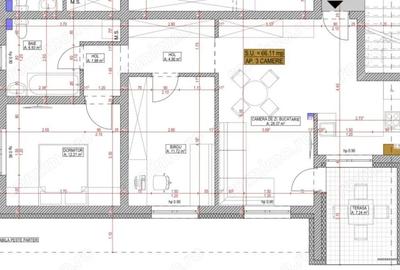 Apartament cu 3 camere de 66 mp utili - Mosnita / Calea Urseni - 1