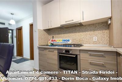 VANZARE Apartament 4 camere TITAN (str. Firidei) CENTRALA -fara credit - 10