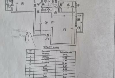 Apartament cu 3 camere decomandat în Tătărași - 16