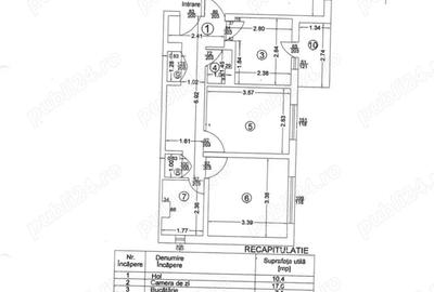 Apartament 3 camere decomandat Motru N3 - 1