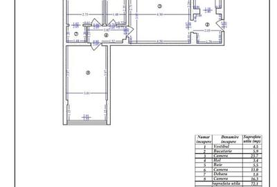 3 Camere Drumul Taberei – Plaza | Stradal, Reabilitat Termic, Mobilat - 7