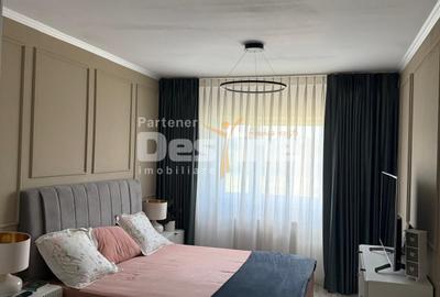 Apartament cu 3 camere semidecomandat, mobilat în Băneasa - 5