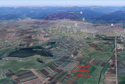 Lot de casa intrare Bod, Strada Serban Cantacuzino nr 13, 504mp