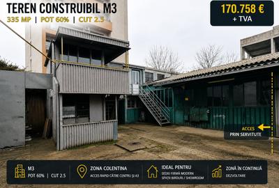 Teren Construcții intravilan de 335 mp, în Colentina - 3