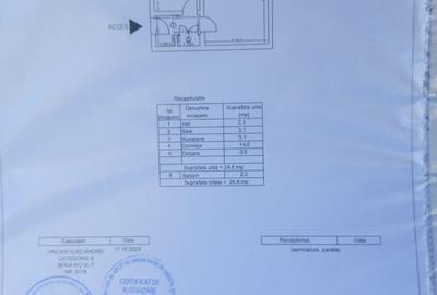 Garsonieră decomandată în Central - 2