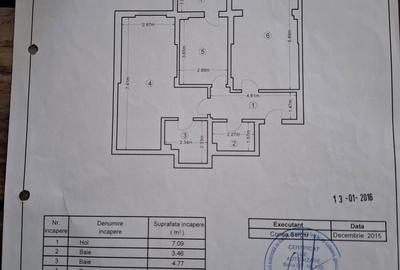 Apartament cu 3 camere în Central - 13