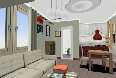 Garsoniera dubla in imobil nou construit - 13