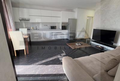 Apartament cu 2 camere semidecomandat, mobilat în Florești