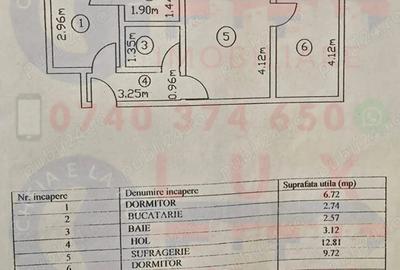 Apartament cu 3 camere semidecomandat în Neptun - 1