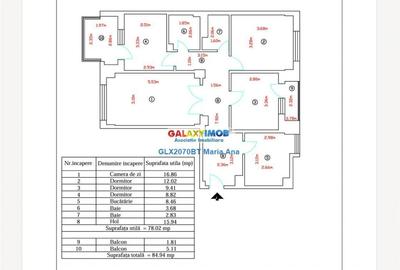 Apartament cu 4 camere decomandat în Ultracentral