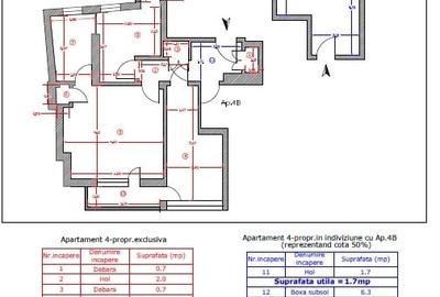 Apartament cu 2 camere decomandat în Cantemir