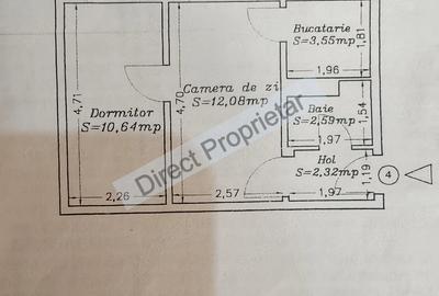Apartament cu 2 camere semidecomandat, mobilat în Tomis Nord - 1