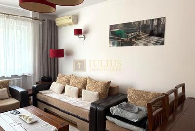Apartament cu 2 camere decomandat, mobilat în Central