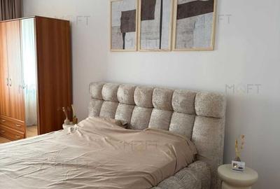 Apartament cu 2 camere semidecomandat, mobilat în Mihai Bravu