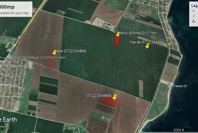 Teren de 600 mp, în 23 August