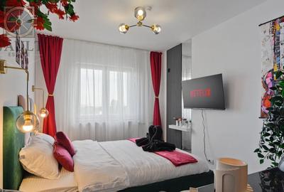 Apartament cu 3 camere semidecomandat, mobilat în Berceni
