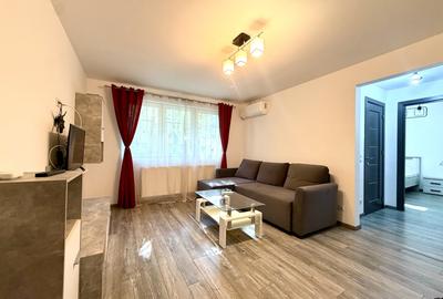 Apartament cu 2 camere semidecomandat, mobilat în Take Ionescu