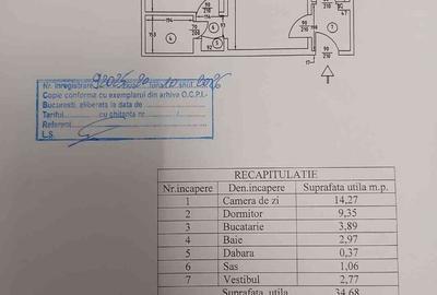 Apartament cu 2 camere în Berceni